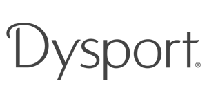 Dysport logo on a white background