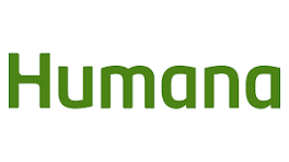 Humana logo in green on a white background