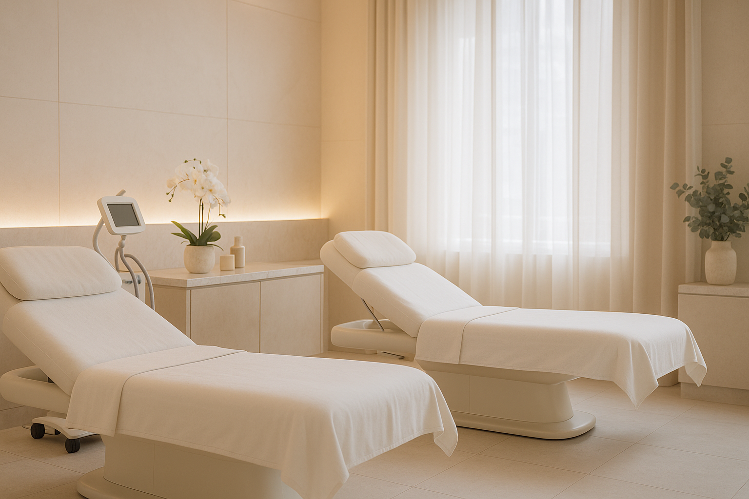 Luxury Med Spa background 